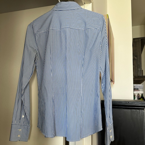 EUC J. Crew Striped Button Down, Women’s Size S - Picture 2 of 3
